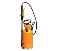 Fiskars Spruzzatore a Pressione, Per Trattamenti di Piante a Base di Acqua, Spruzzo Regolabile, Valvola di Sicurezza per Stabilità della Pressione, 5 L, Nero/Arancione, 1025934