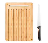 Fiskars Tagliere in bambù e Coltello da Pane, Functional Form