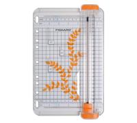 Fiskars Taglierina portatile, A5, con guida per la linea di taglio, SureCut