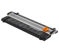 Fiskars Taglierina, SureCut, Formato A5 Verticale, Formato A4 Orizzontale, Con Guida alle Linee di Taglio, Materiali di Recupero, 1077983