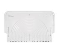 Fiskars Taglierino con guide di taglio circolari per tessuti, Con 11 diametri diversi, Lama in acciaio, 1023904