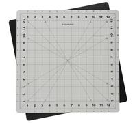 Fiskars Cutting Mat: Rotating: 33 x 33cm Self-Healing rotates 360-degrees 30°, 45° and 60° bias Lines