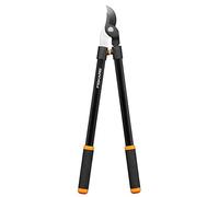 Fiskars Troncarami Bypass per Legno Fresco, Rivestimento antiaderente, Acciaio di Precisione Temprato, Lunghezza: 81 cm, Nero, L11, 1027541
