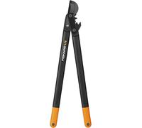Fiskars Troncarami PowerGear II con Lame Bypass per Legno Verde, Rivestimento Antiaderente, Diametro di Taglio: 5 cm, Acciaio Temprato, Lunghezza: 70 cm, Nero/Arancione, L78, 1000584