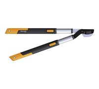 FISKARS Troncarami Telescopico con Lame Bypass SmartFit per Legno Verde, Lama con Rivestimento Antiaderente, Diametro Taglio: 5cm, Acciaio Temprato, Lunghezza Manico: 66-90cm, Nero/Arancione, 1013564