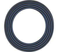 Fiskars Tubo da Irrigazione XL, Protezione UV, Pressione Testata, Livello di Resistenza alla Torsione 4 (su 5), 50 m, Ø 1,3 cm (1/2''), 7 kg, Nero/Arancione/Blu, 1027106