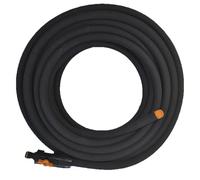 Fiskars Tubo Poroso per Irrigazione, Con Controllo del Flusso, Accorciabile, Misura Universale, 15 m, Ø 1,3 cm (1/2''), 1,63 kg, Nero/Arancione, 1025935