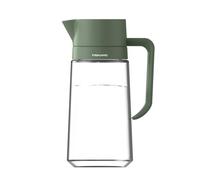 Fiskars Urban Plant Care Annaffiatoio in Vetro, 0,5 l, Design Elegante per Piante da Appartamento, Impugnatura Ergonomica, Altezza 19,9 cm, Vetro, Verde Oliva, 1080775