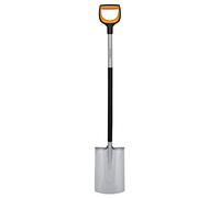 Fiskars Vanga Quadra per Terreni Morbidi e Poco Sassosi, Lunghezza: 120 cm, Lama in Resistente Acciaio al Boro, Nero/Arancione, Xact, 1066730
