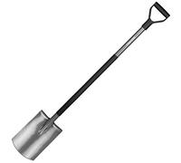 Fiskars Vanga quadra per terreni morbidi e poco sassosi, Lunghezza: 125 cm, Acciaio al boro di alta qualità, Grigio/Nero, Ergonomic, 1001411