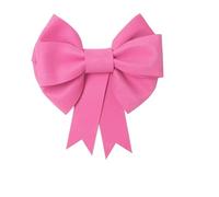 fiskenet Fai da te enorme fiocco materiale pacchetto gigante fiocco grande decorazione fatta a mano PE festa sfondo decorazione da parete (rosa, 75-100 cm)