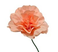 Fiskenet Fiori giganti con stelo, 1 fiore artificiale, 46 cm, lunghezza stelo 150 cm, decorazione ad arco da parete (45,7 cm, rosa), 150cm flower 121