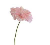 Fiskenet Fiori giganti per decorazione e farfalla, 1 pezzo, stelo lungo 48,3 cm, Flores Gigantes para Decoracion (fiore rosa)