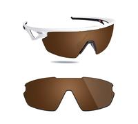 Fiskr Lenti polarizzate di ricambio compatibili con occhiali da sole Oakley Sphaera OO9403, resistenti agli urti e vestibilità perfetta, marrone ambra
