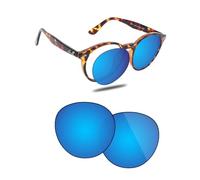 Fiskr Lenti polarizzate di ricambio compatibili con occhiali da sole Ray-Ban RB2180 da 51 mm, resistenti agli urti e vestibilità perfetta, Blu ghiaccio, Taglia unica