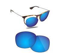 Fiskr Lenti polarizzate di ricambio compatibili con occhiali da sole Ray-Ban RB4171 da 54 mm, resistenti agli urti e vestibilità perfetta, blu ghiaccio