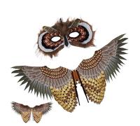 Fissa per uccelli per bambini - Cape d'aquila, supporto di eleganza, costume da fauna selvatica simulata per spettacoli di vacanze, spettacoli a tema della natura, gioco di ruolo