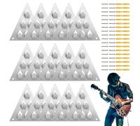 Fissaggi A Pressione Per Pannelli Murari | 12 Pezzi Di Antirumore | Hardware Di Montaggio Per Pannelli Acustici A Impalamento,Per Casa, Studio Musicale, Ufficio Domestico E Appartamento