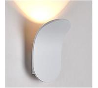 Fissaggi dell'illuminazione a parete, luce murale a forma di forma spazzolata minimalista, moderne applique a parete in alluminio, lampada da parete interna vintage per barra per barrede per bar