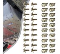 Fissaggi Facili Da Installare U Nuts Clips Per Protezione Del Motore 40 Pack