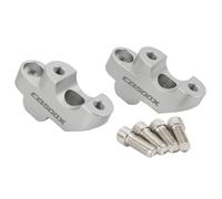 Fissaggi Manubrio Honda NC750X NC700X Motocicletta Riser Manubrio Argento