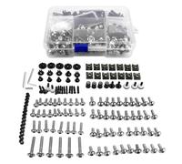 Fissaggi per parabrezza Kit Bulloni Carenatura Moto Per Yamaha Per Super Per Tenere XTZ1200 XTZ 1200 Viti Di Fissaggio, Clip, Dadi Carrozzeria Moto Clip Dadi A Vite Cupolino(Argento)