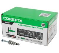 Fissaggi Per Pareti In Cartongesso Senza Trapano Twist, 100 Pezzi - CFX108ES