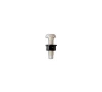 Fissaggi Per Targa In Nylon 1" Con Bullone E Dado, Bianchi 100pz 31530