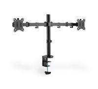 FISSAGGIO A INCASTRO PER MONITOR DOPPIO 17"-32", 2 X 8 KG (MAX), NERO