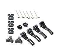 Fissaggio Anteriore Nero Con T-Bolts Per Copertura Tonneau A Tri-Fold Per Pickup