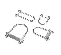 Fissaggio della sella a forma di U Bulloni a U M8 in acciaio inossidabile di diverse dimensioni(M8x42x64mm 2set)
