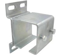 Fissaggio laterale per binario o profilo 80x80x5 mm sistema di sospensione