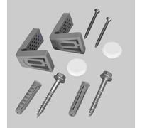 FISSAGGIO LATERALE WC E BIDET sanitari da pavimento