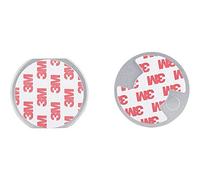Fissaggio Magnete per Rivelatori di Fumo - 6 cm Ø - Smartwares Montagio Magnetico, argento