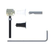 FISSAGGIO NASCOSTO PER WC BIDET SOSPESI CON ACCESSO DA SOTTO Fissaggi Fischer