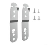 Fissaggio per robusto in per acciaio per Porte Lavastoviglie Instabili | Dimensioni 8.8x2.5cm compatibili, modello 00619985, verifica misure prima acquisto, fit preciso(1 pair)