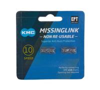 Fissaggio rapido KMC Blister 2UD Argento