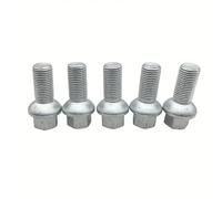 Fissaggio ruote cerchi Compatibile Con Benz Per W211 2002-2009 Per W212 2009-2016 Per A207 2010-2016 Auto Ruota Borchie Ruota Lug Bulloni Dadi Set Dado Del Mozzo