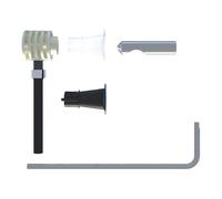 Fissaggio sanitari sospesi accesso da sotto mod. wb9btu FISCHER