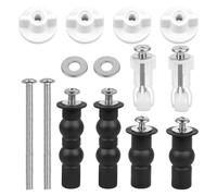 Fissaggio Sedile WC, Fissaggio Dado di Gomma, Cerniere Sedile WC Set, Viti per Sedile Del Water, Viti Fissaggio WC, Riparazione Sedile WC Accessori, per Sedile Del Water Riparazione WC