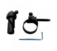 Fissaggio specchietto interno manubrio con collarino Busch & Müller cycle star Noir