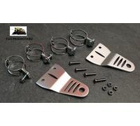 Fissaggio Staffa Faro Moto Cromo 47/50 MM