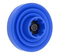Fissaggio Universale Diffusore Asciugacapelli Pieghevole, Copertura Diffusore Asciugacapelli, Copertura Diffusore Soffiatore Capelli in Silicone, Strumento per Parrucchieri (Blu)