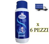 FISSAN POLVERE TALCO ALTA PROTEZIONE 100g NEONATI BAMBINI IPOALLERGENICA x 6 PZ