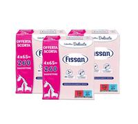 FISSAN Salviettine Delicate - Per Neonati e Bambini - Dermatologicamente Testate - 96% Ingredienti di Origine Naturale - con Proprietà lenitive dello Zinco - Senza Alcol - 3x4 Confezioni - 780 Pezzi