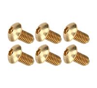 Fissante di Vite, 50pcs Socket Esagono Viti a Testa Rotonda a Testa Pura Accessori Hardware in Rame (M4*8 mm)