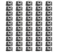 Fissare i fili del modulo fotovoltaico con set di 50 clip per cavi in acciaio in