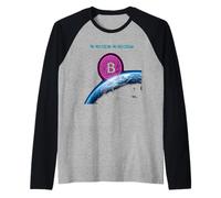 Fissare i soldi aggiustare il mondo verità libertà speranza bitcoin Maglia con Maniche Raglan