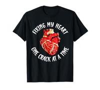 Fissare Il Mio Cuore Una crepa alla Volta Kintsugi Maglietta