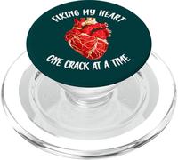 Fissare il mio cuore una crepa alla volta Kintsugi PopSockets PopGrip per MagSafe